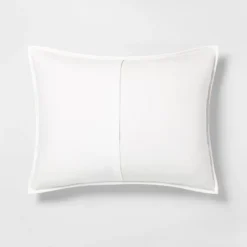 Microstripe Pillow Sham Cream/Gray - Hearth & Hand™ With Magnolia -Household Promotion Series GUEST 007d8589 f802 4d14 8054 a3bc385eb8da
