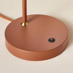 20" Metal Task Lamp With USB Port Terracotta Brown (Includes LED Light Bulb) - Hearth & Hand™ With Magnolia 7 20" Metal Task Lamp With USB Port Terracotta Brown (Includes LED Light Bulb) - Hearth & Hand™ With Magnolia -Household Promotion Series GUEST 009de372 e973 4433 b4c3 9d6014567bba