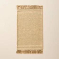 Patterned Border Stripe Area Rug Khaki - Hearth & Hand™ With Magnolia -Household Promotion Series GUEST 1e74ead5 c518 4647 ad06 90bb279f3326