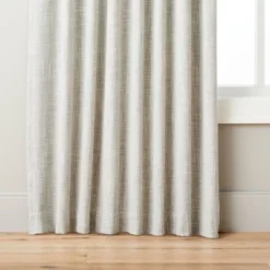 Heathered Slub Room Darkening Curtain Panel - Hearth & Hand™ With Magnolia -Household Promotion Series GUEST 2b35457e 83e6 4216 b0e9 160f475acc79
