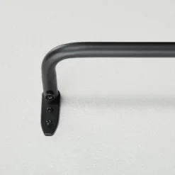 French Return Curtain Rod Matte Black - Hearth & Hand™ With Magnolia 8 French Return Curtain Rod Matte Black - Hearth & Hand™ With Magnolia -Household Promotion Series GUEST 322942d4 86c2 4c85 b4c3 86878fb7b8b0