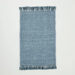 Solid Jute Area Rug Faded Blue - Hearth & Hand™ With Magnolia -Household Promotion Series GUEST 3a43474f 80b2 46ac b08e ec4b45862ef7