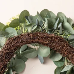 20" Faux Seeded Eucalyptus With Berry Wreath - Hearth & Hand™ With Magnolia -Household Promotion Series GUEST 41a13a96 c221 49a5 8b77 d32654409299