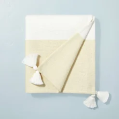 Tasseled Color Block Woven Throw Blanket - Hearth & Hand™ With Magnolia 15 Tasseled Color Block Woven Throw Blanket - Hearth & Hand™ With Magnolia -Household Promotion Series GUEST 49823eff bab3 42b1 9eed 76b0cb16af7e