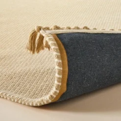 Patterned Border Stripe Area Rug Khaki - Hearth & Hand™ With Magnolia -Household Promotion Series GUEST 498a6bc1 07e8 40f4 a61e fe2e675d2360