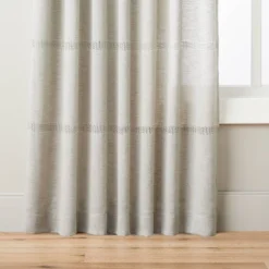 Lace Insert Sheer Curtain Panel - Hearth & Hand™ With Magnolia -Household Promotion Series GUEST 5701cf33 6055 49fc 8e81 7af51f6a3b26