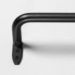 French Return Curtain Rod Matte Black - Hearth & Hand™ With Magnolia 9 French Return Curtain Rod Matte Black - Hearth & Hand™ With Magnolia -Household Promotion Series GUEST 5987b0dc 45b5 499b b3b8 5ff71a48bb8d
