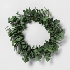 Faux Eucalyptus Wreath - Hearth & Hand™ With Magnolia -Household Promotion Series GUEST 69c452d5 ce0e 424b a992 018b3034bdd8