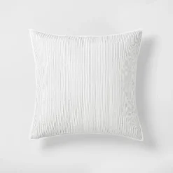 Microstripe Pillow Sham Cream/Gray - Hearth & Hand™ With Magnolia -Household Promotion Series GUEST 6b14a47d 9c8b 4929 81ce 96f447eb0c6c