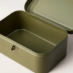 Decorative Metal Storage Box Green - Hearth & Hand™ With Magnolia -Household Promotion Series GUEST 6c8a1d2d 7e37 4382 b7e9 163b6e9e840c