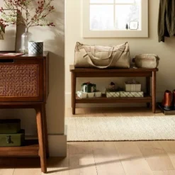 Canvas Travel Duffel Bag Khaki - Hearth & Hand™ With Magnolia