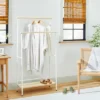 Two-Tier Metal & Wood Garment Rack Cream/Beige - Hearth & Hand™ With Magnolia