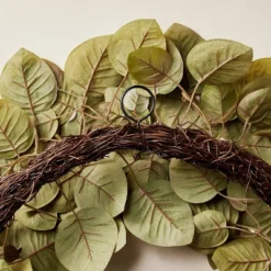 24" Faux Fall Leaf Wreath - Hearth & Hand™ With Magnolia 5 24" Faux Fall Leaf Wreath - Hearth & Hand™ With Magnolia -Household Promotion Series GUEST a26e451f 463e 4999 af5d fe05e515e3f6