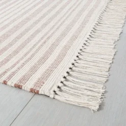 Stripe With Fringe Area Rug - Hearth & Hand™ With Magnolia