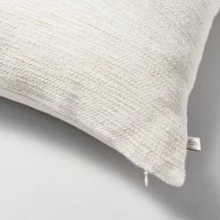 Textured Slub Stripe Square Throw Pillow Cream/Khaki - Hearth & Hand™ With Magnolia -Household Promotion Series GUEST b12016b7 875d 46eb 8348 aef66ade7620