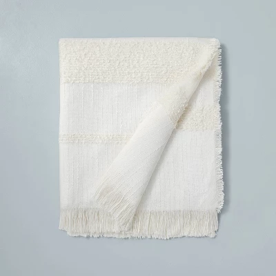 Dimensional Stripe Dobby Throw Blanket - Hearth & Hand™ With Magnolia 5 Dimensional Stripe Dobby Throw Blanket - Hearth & Hand™ With Magnolia - Image 5