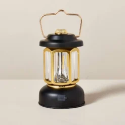 LED Lantern Black/Gold - Hearth & Hand™ With Magnolia -Household Promotion Series GUEST b6e0871e cb05 4956 a6b1 d628b3c5808e