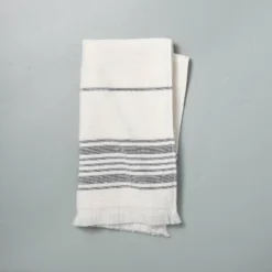Multistripe Bath Towels Cream/Gray - Hearth & Hand™ With Magnolia -Household Promotion Series GUEST ba4e5222 dc1b 4345 bf85 1d089c37f51b