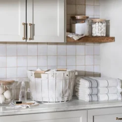 Wood Mantel Shelf Brown - Hearth & Hand™ With Magnolia -Household Promotion Series GUEST bd1a9ff9 9efb 4e55 9efa 921125c2aa2d