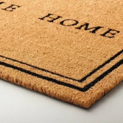 Welcome Home Coir Doormat Tan/Black - Hearth & Hand™ With Magnolia -Household Promotion Series GUEST bd6a320c d017 4456 a1a0 b704064666e0