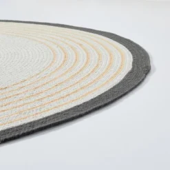 Round Border Stripe Braided Area Rug Neutral - Hearth & Hand™ With Magnolia -Household Promotion Series GUEST bed3491d 8aac 4eb5 b7a8 e5bd4a2cf031