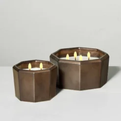 Octagonal Ceramic Salted Honey Fall Jar Candle Metallic Bronze - Hearth & Hand™ With Magnolia 7 Octagonal Ceramic Salted Honey Fall Jar Candle Metallic Bronze - Hearth & Hand™ With Magnolia -Household Promotion Series GUEST c2d76d0f 821b 4b02 b2fe 1a79665ccca4 1