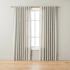 Heathered Slub Curtain Panel - Hearth & Hand™ With Magnolia -Household Promotion Series GUEST e709b5d2 ea46 4acf 9a7b 2d00440fd753
