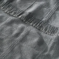 Textured Grid Lines Dobby Throw Blanket - Hearth & Hand™ With Magnolia -Household Promotion Series GUEST e8048617 749c 40ae a4c6 0e6357377f48