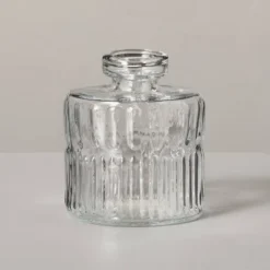 Ribbed Clear Glass Bud Vase - Hearth & Hand™ With Magnolia -Household Promotion Series GUEST e982acbd e5d8 4e5c 91ef 3f47a5268ba4