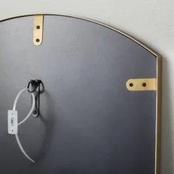 Arched 19"x64" Rectangular Metal Leaning Floor Mirror Brass - Hearth & Hand™ With Magnolia 7 Arched 19"x64" Rectangular Metal Leaning Floor Mirror Brass - Hearth & Hand™ With Magnolia -Household Promotion Series GUEST f28ffd4f e41e 45ca b5e1 063a548aca22