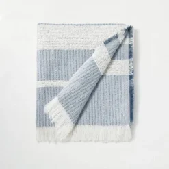 Dimensional Stripe Dobby Throw Blanket - Hearth & Hand™ With Magnolia 8 Dimensional Stripe Dobby Throw Blanket - Hearth & Hand™ With Magnolia -Household Promotion Series GUEST fd8ceb53 5095 4e97 b578 9439f901185a